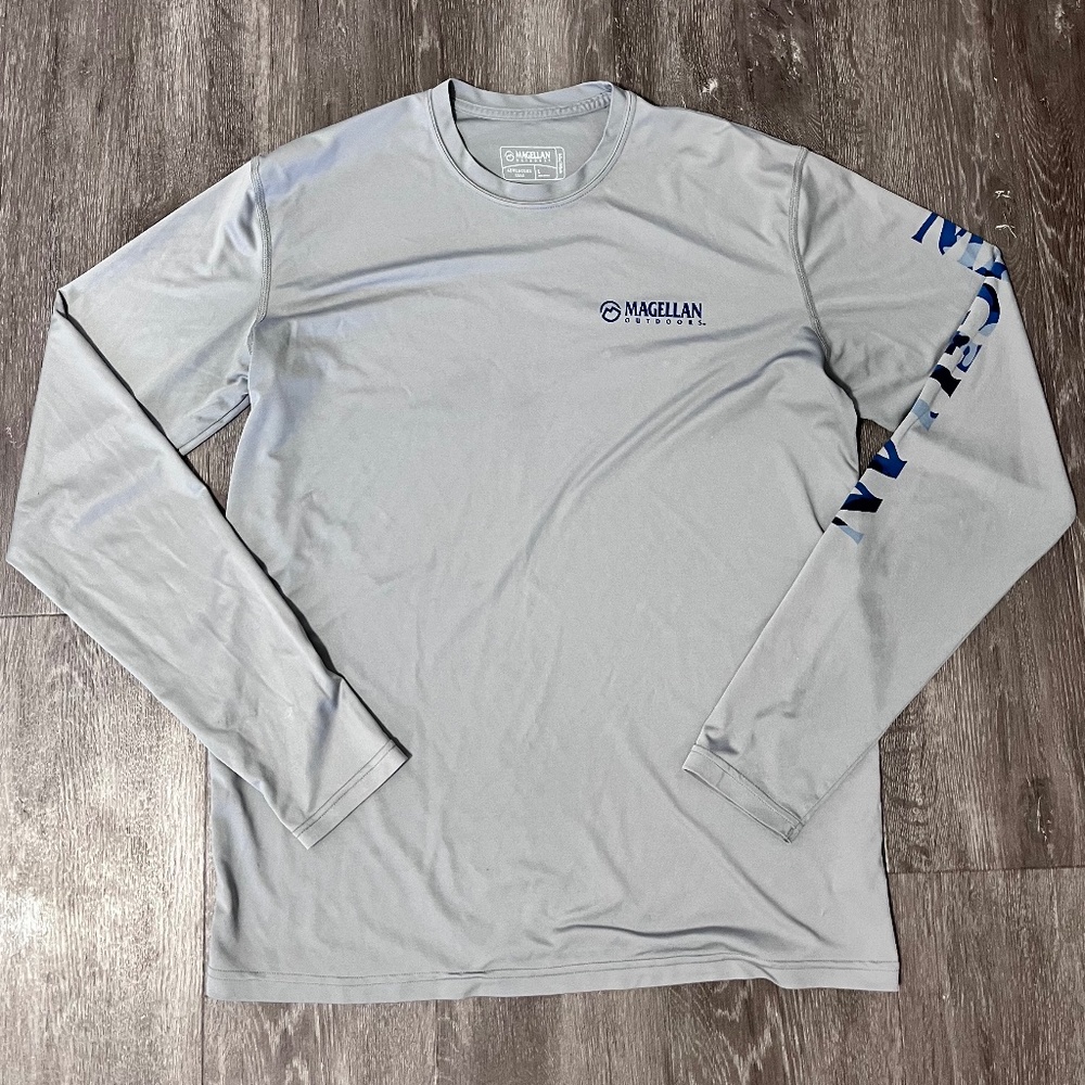 Men's Magellan Long Sleeve UV protection Shirt | Large